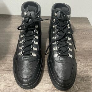 Greats Black Leather Men's Sneakers